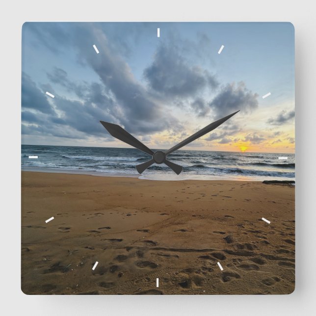 Custom Wall Clock (Add Your Own Photo and/or text) (Front)
