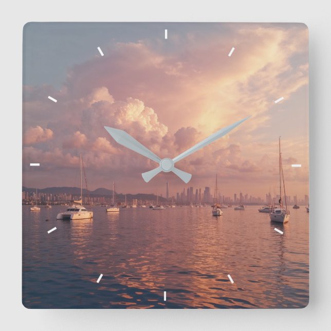 Custom Wall Clock (Add Your Own Photo and/or text) (Front)