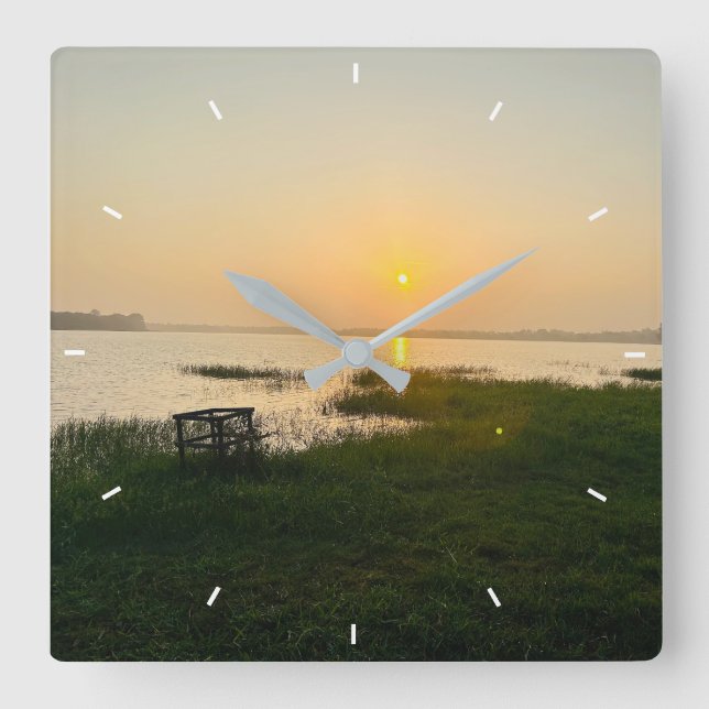 Custom Wall Clock (Add Your Own Photo and/or text) (Front)