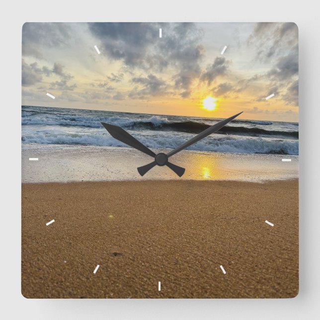 Custom Wall Clock (Add Your Own Photo and/or text) (Front)