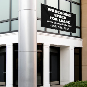 Custom Warehouse Space Lease Banner