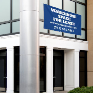 Custom Warehouse Space Lease Banner