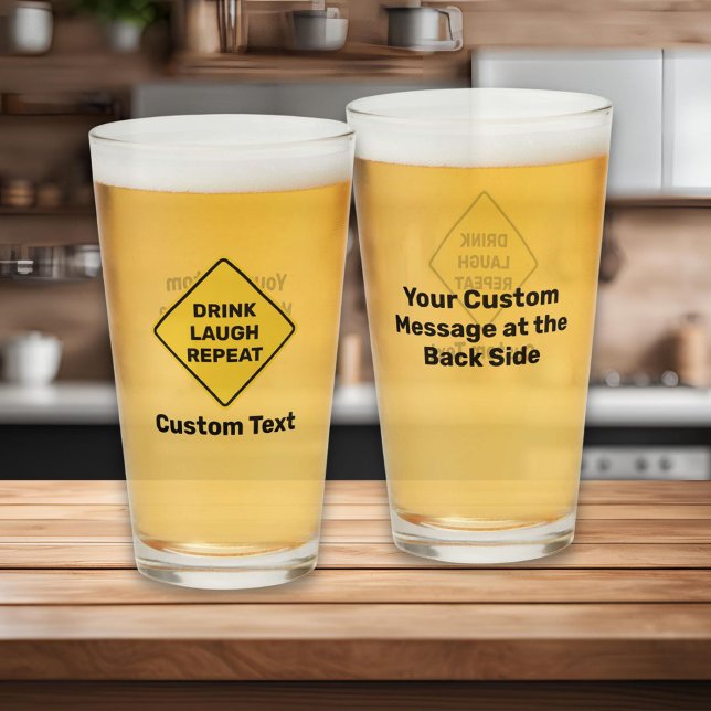 Custom Warning Diamond Sign Glass (Creator Uploaded)