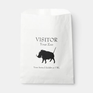 Custom Warthog Favour Bags