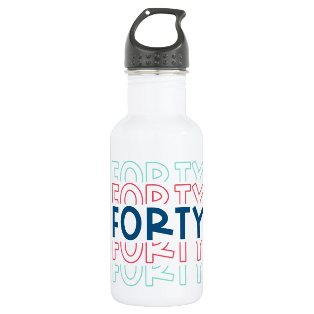 Custom -  Water Bottle (18 oz) (Front)