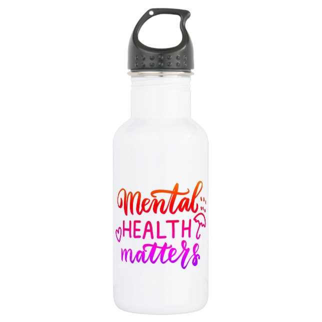 Custom -  Water Bottle (18 oz) (Front)