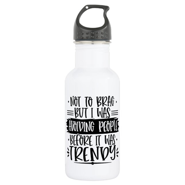 Custom -  Water Bottle (18 oz) (Front)