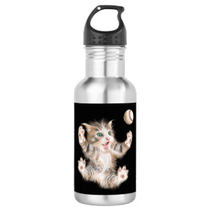 Custom Water Bottle (18 oz), Stainless Steel