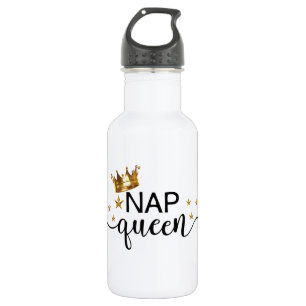 Custom Water Bottle (18 oz), White