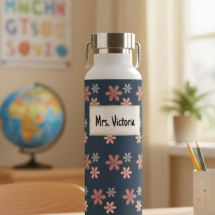 Custom water bottle for teachers