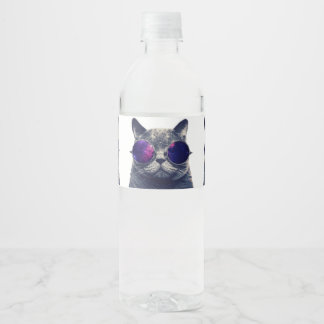 Custom Water Bottle Label (8.25" x 2.125")