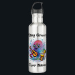 Custom Water Bottle | Retro Octopus Name & Text<br><div class="desc">✨ Stay Groovy with a retro octopus stainless steel water bottle you can make your own!
🖊️ Customize the top phrase   add any name for a one-of-a-kind gift.
🚰 Perfect for daily hydration,  workouts,  school,  and travel.
🎁 Great for birthdays,  holidays,  and personalized surprises.</div>
