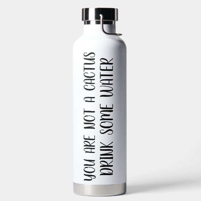 Custom  Water Bottle with - Personalised Water Bot (Left)