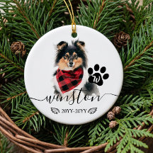 Custom Watercolor Dog Cat Pet Portrait Memorial