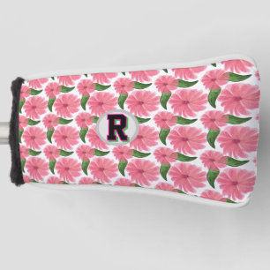 Custom Watercolor floral pattern Golf Head Cover