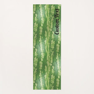 Custom Watermelon Skin Texture Pattern Yoga Mat