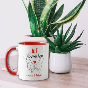 Custom We Forever, Couple Valentine´s Day  Mug