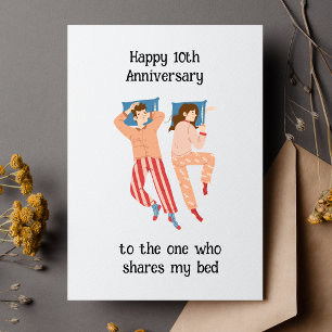 Custom Wedding Anniversary I Love You Card