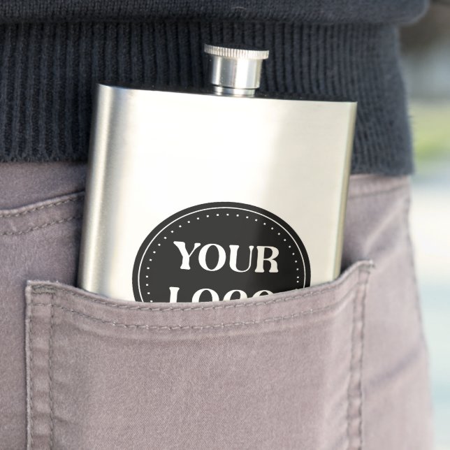 Custom Wedding, Elegant, Anniversary Gifts Hip Flask (In Situ)