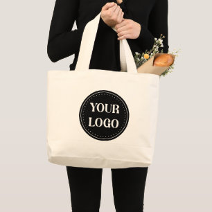 Custom Wedding, Elegant, Anniversary Gifts Large Tote Bag