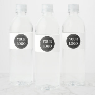 Custom Wedding, Elegant, Anniversary Gifts Water Bottle Label