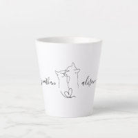 Custom Wedding Engagement Party Cats Couple Gift 