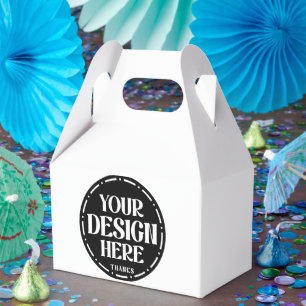 Custom Wedding Event Commemorative Design Favour Box