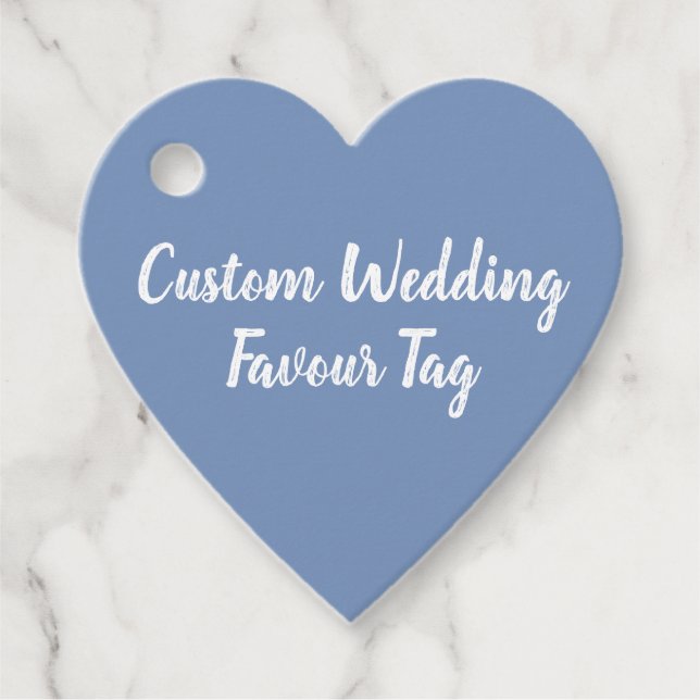 Custom Wedding Favour Tags (Front)