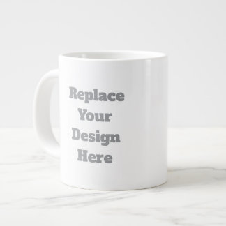 Custom Wedding Gift – Create Your Own Personalized Large Coffee Mug