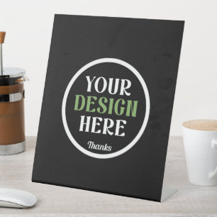 Custom Wedding Guest Appreciation Design Pedestal Sign