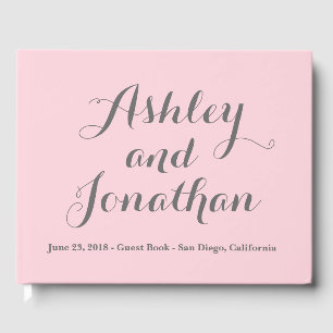 Custom Wedding Guest Book Personalised Guest Book