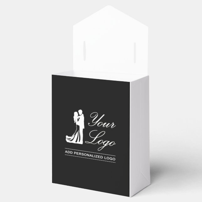 Custom Wedding Idea Personalised Photo Design Favour Box (Opened)