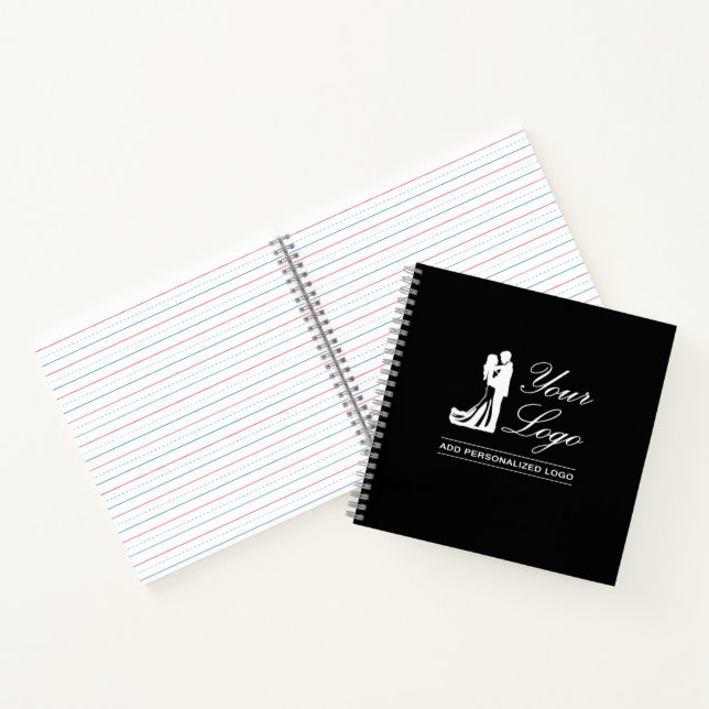 Custom Wedding Idea Personalised Photo Design Notebook (Inside)