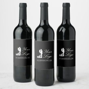Custom Wedding Idea Personalised Photo Design Wine Label