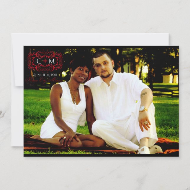 Custom Wedding Invitation (Front)