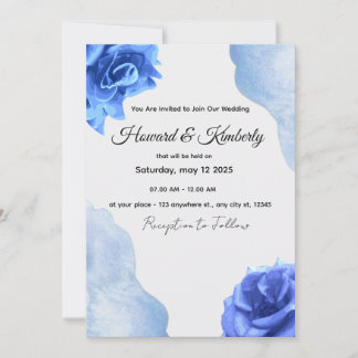 Custom Wedding Invitation" "Elegant Wedding Invit Invitation