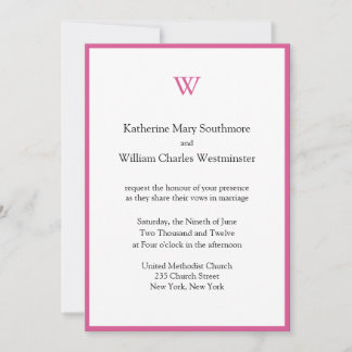 Custom Wedding Invitations