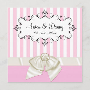 Custom Wedding Invitations - for Anica & Danny