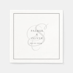 Custom Wedding Napkins