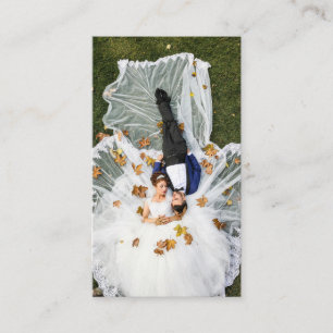 Custom Wedding Photo Enclosure Card