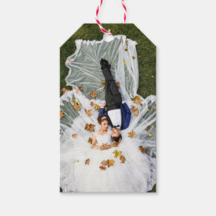 Custom Wedding Photo Gift Tags