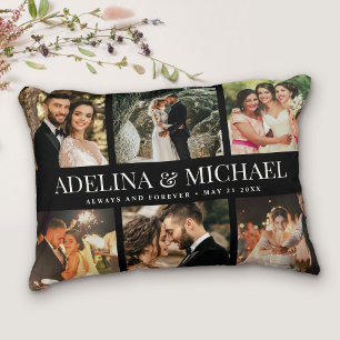 Custom Wedding Photo Modern Chic Stylish Elegant Decorative Cushion