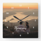 Custom Wedding Photo Monogrammed