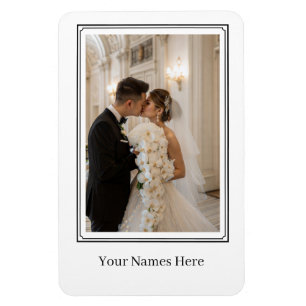 Custom Wedding Potrait  Magnet