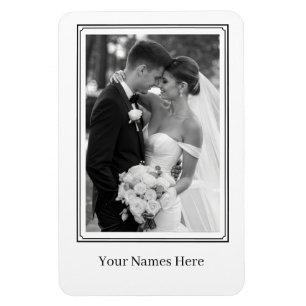 Custom Wedding Potrait  Magnet
