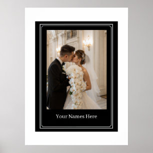 Custom Wedding Potrait Poster