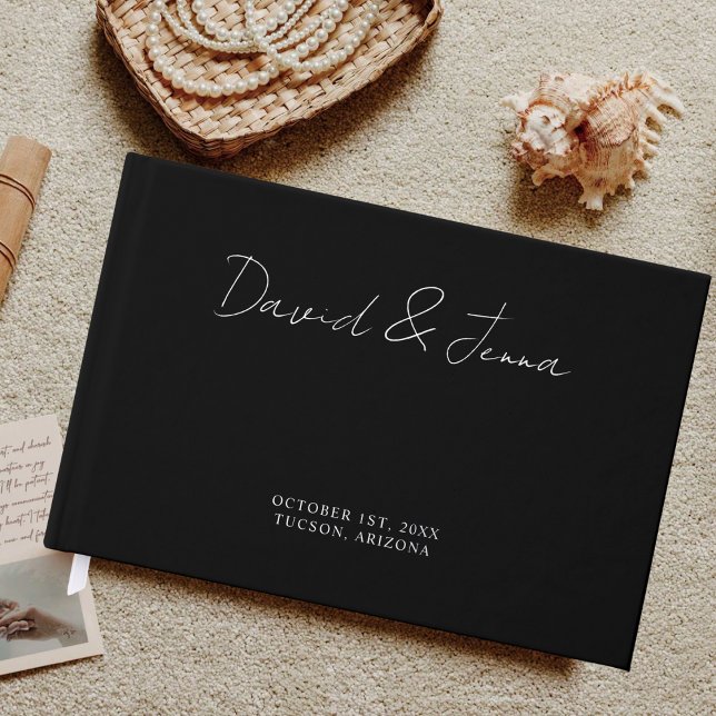 Custom Wedding Reception Engagement Personalised Guest Book (Creator Uploaded)