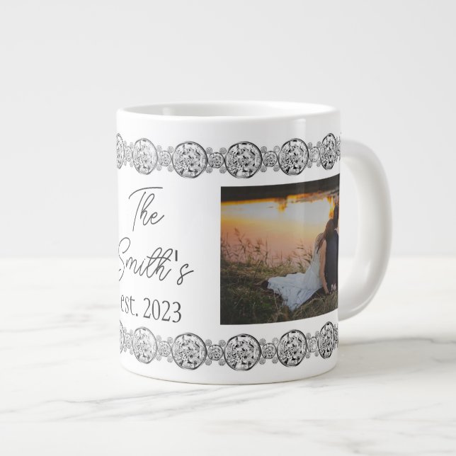 Custom Wedding Speciality Mug (Front Right)