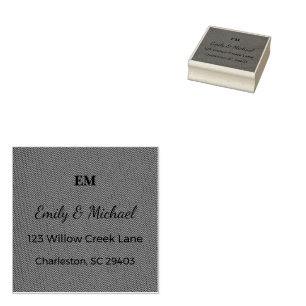 Custom Wedding Stamp Romantic Mail Keepsake