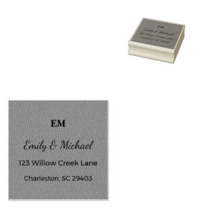 Custom Wedding Stamp Romantic Mail Keepsake